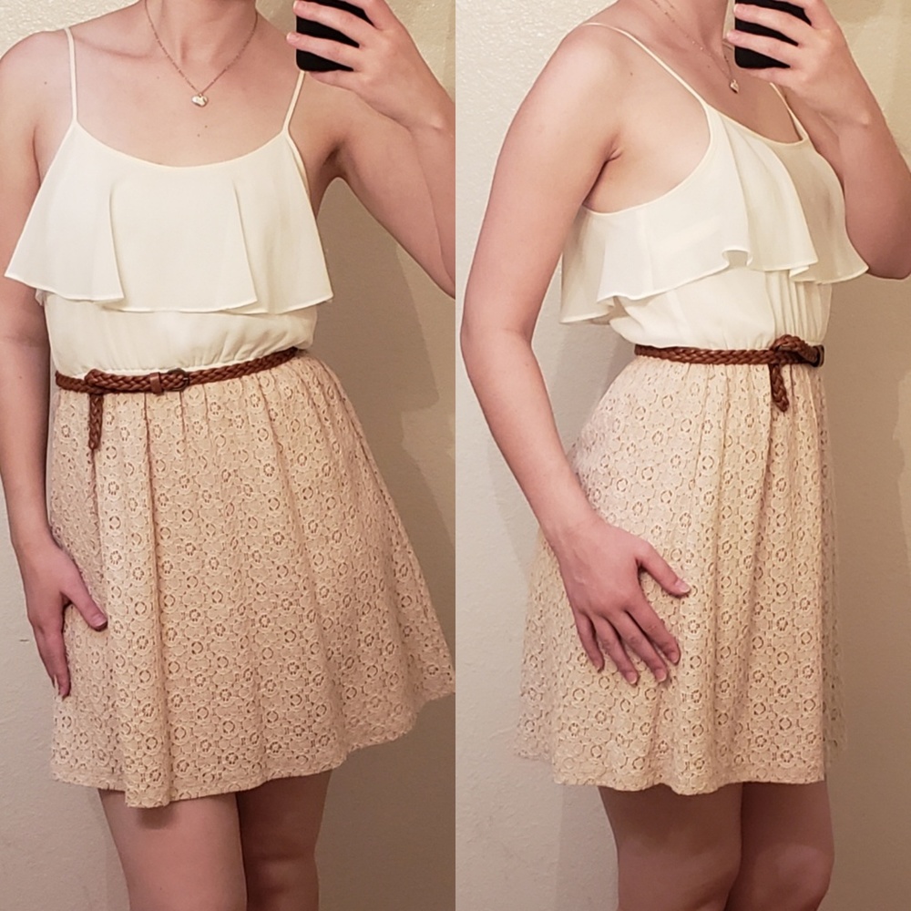 Forever 21 Belted Dress